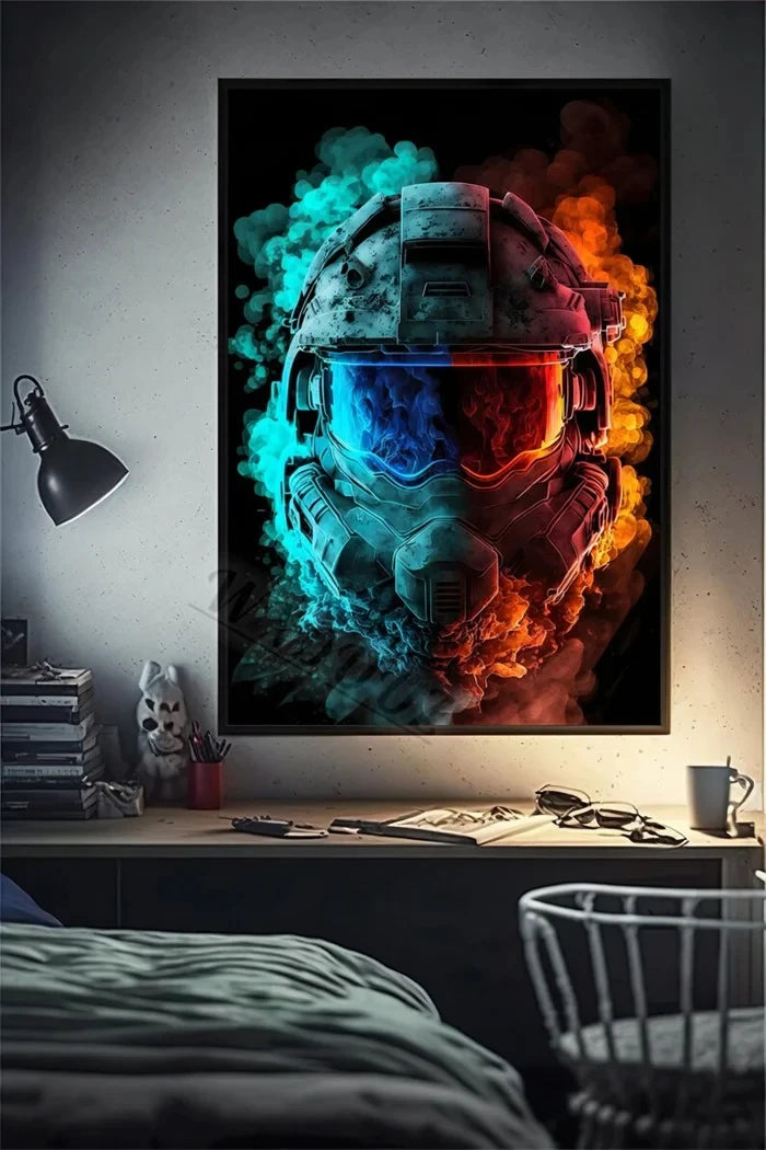 80s Retro Funny Monkey Player