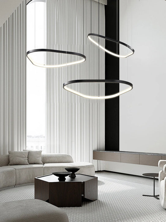 Modern Designer Chandelier | Contemporary Hanging Lamp for Elevated Interiors