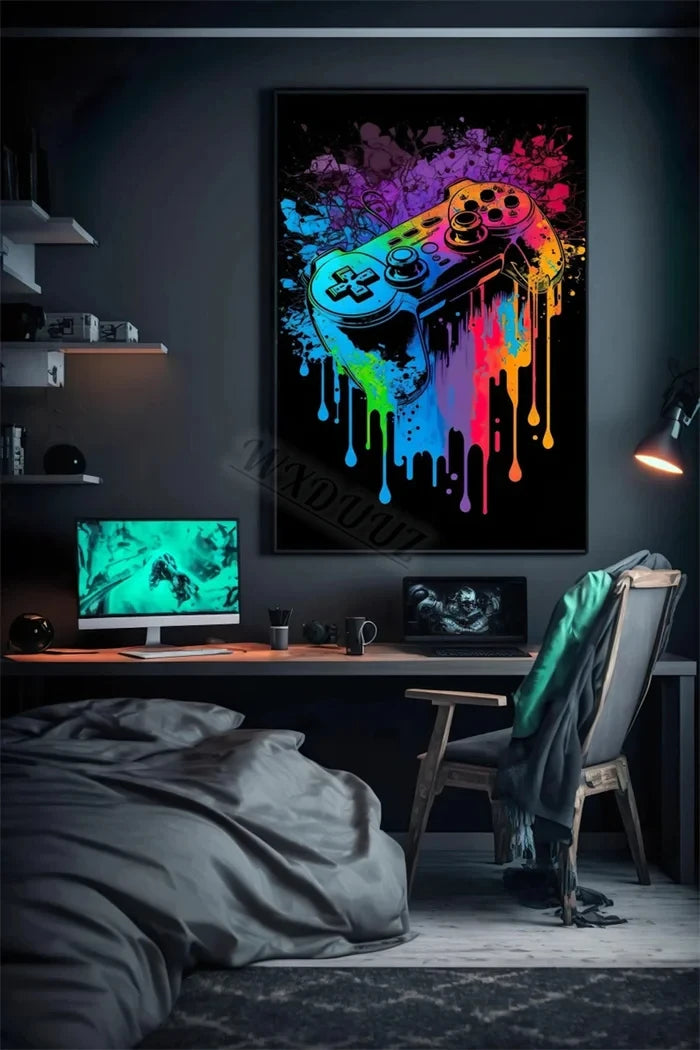 80s Retro Funny Monkey Player