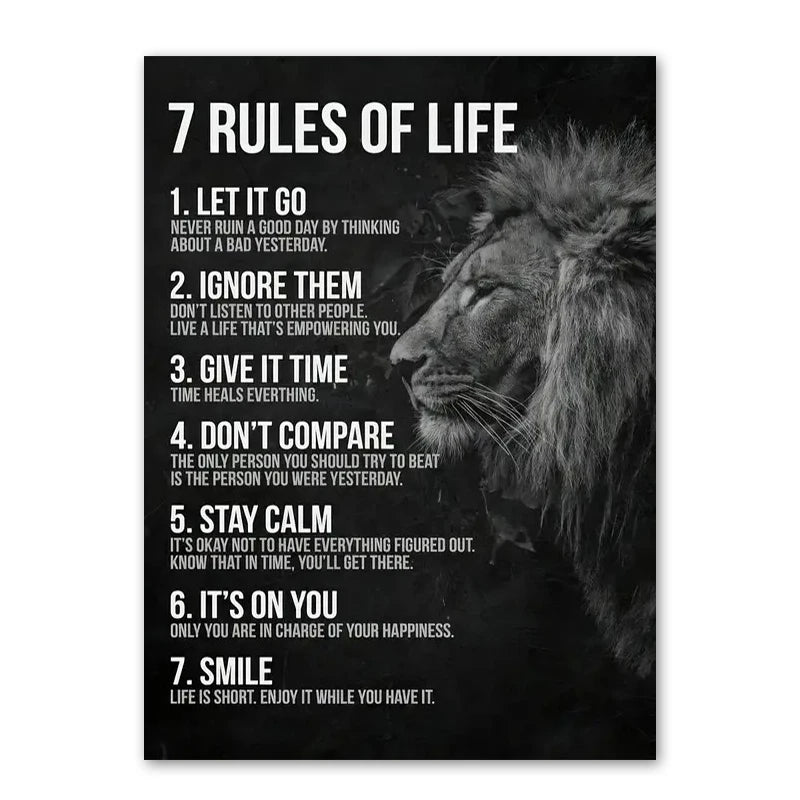 7 Rules of the Lion Heart