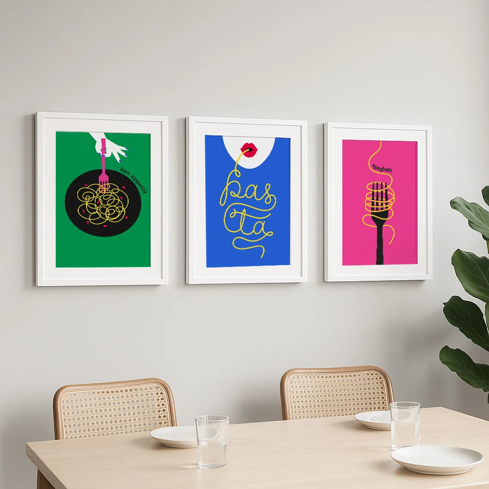 Colorful Kitchen Wall Decor